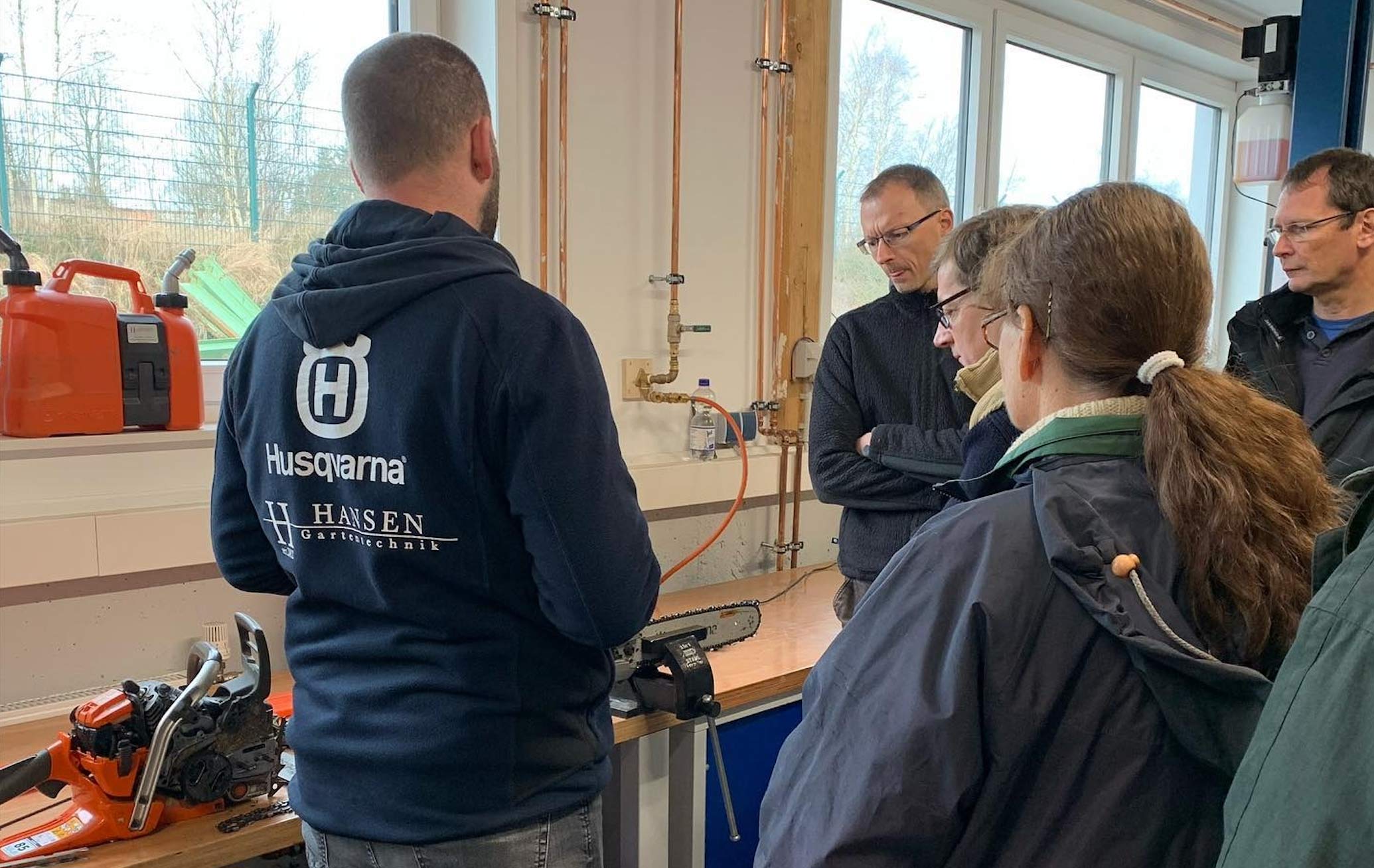 Motorsägen Sachkundenachweis für Selbstwerber bei Hansen Gartentechnik