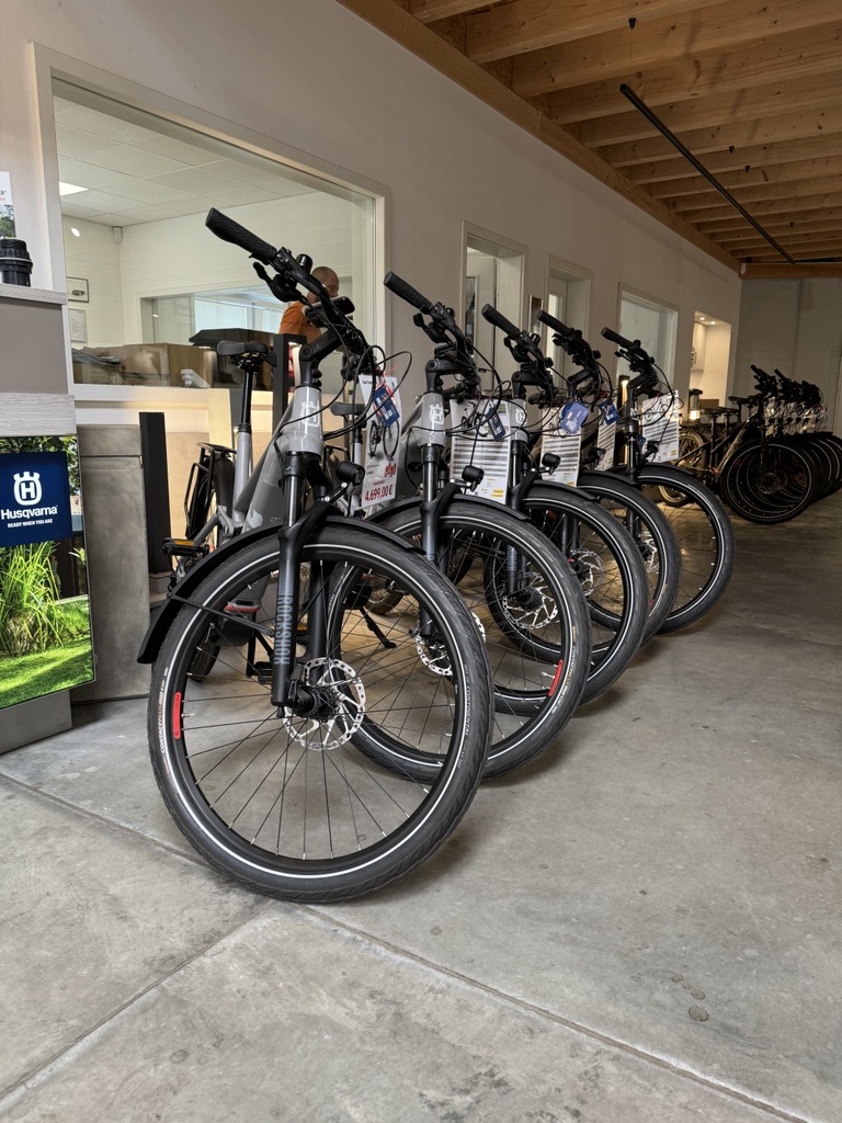 Unsere E-Bike Ausstellung mit Rabattaktion zur Hausmesse bei Hansen Gartentechnik 2026