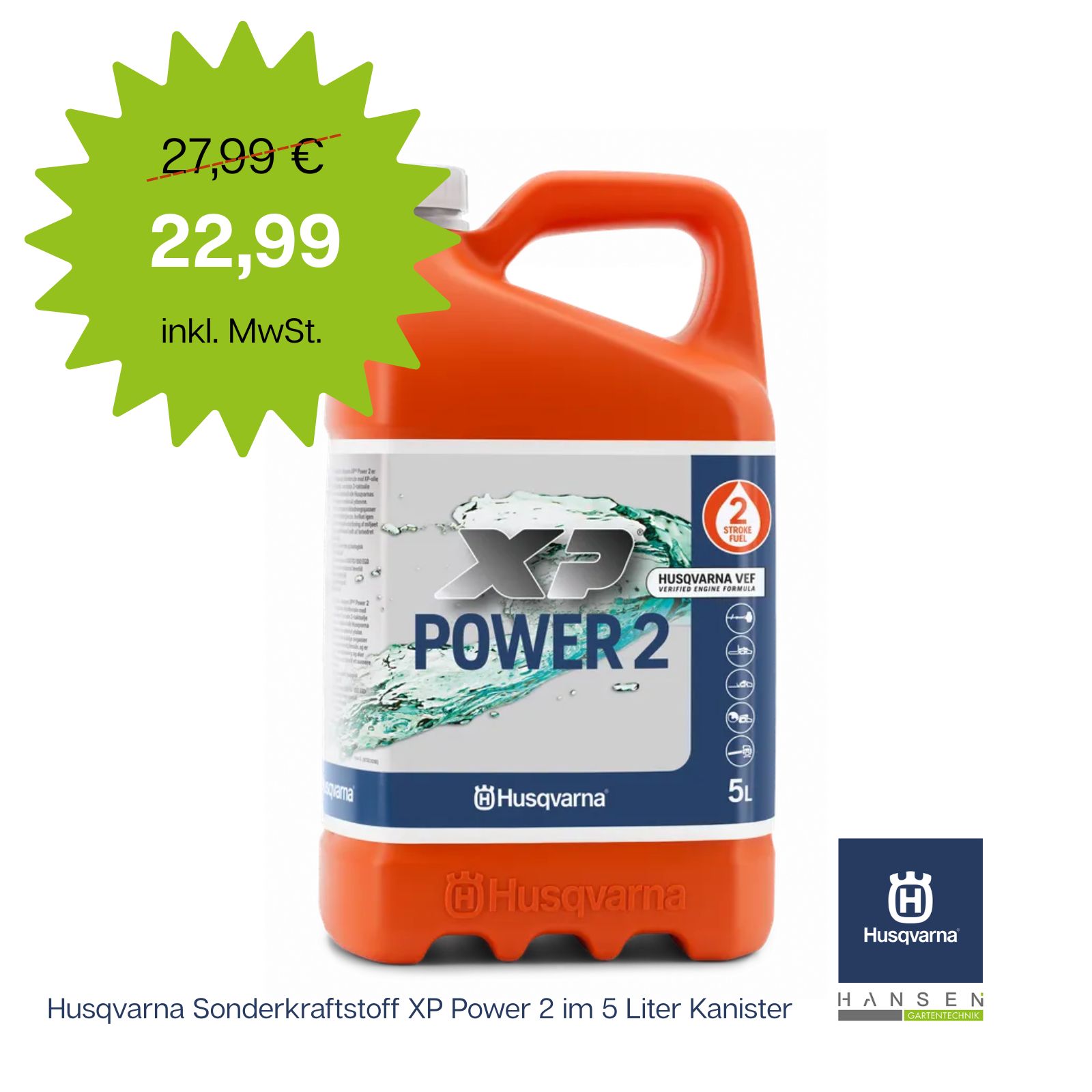 Angebot: Sonderkraftstoff Husqvarna XP Power 2