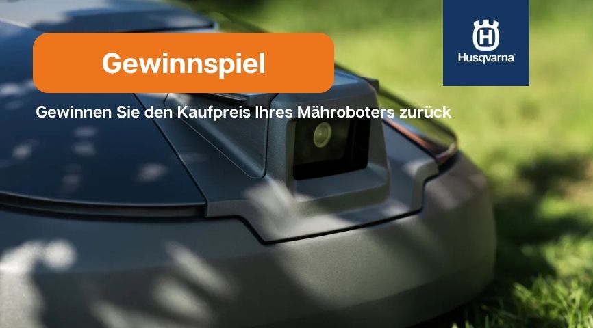 Husqvarna Automower Gewinnspiel 2026