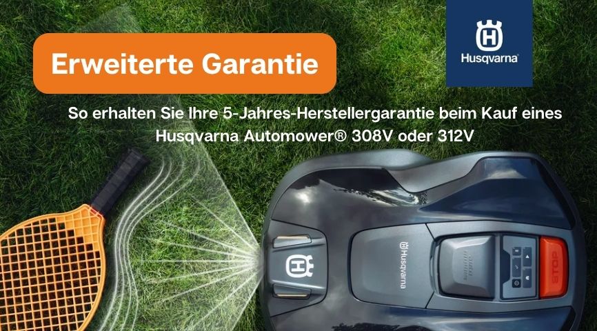Alles zur Aktion Husqvarna 5 Jahres Herstellergarantie